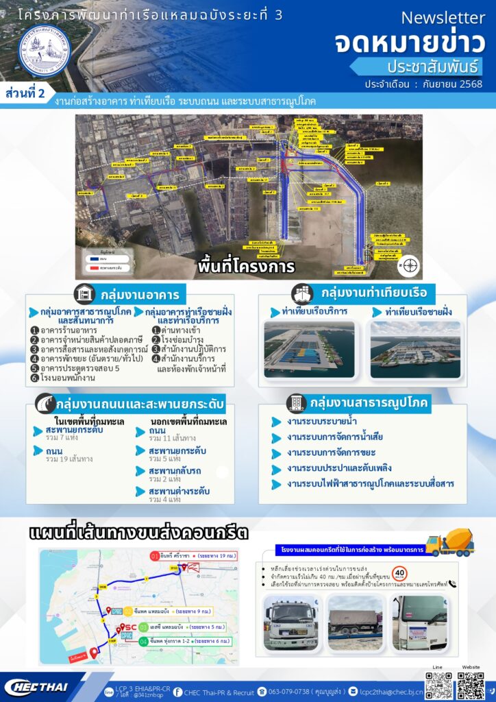 จดหมายข่าว ประจำเดือนกันยายน 2568